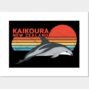 Kaikoura New Zealand Dusky Dolphin Posters and Art